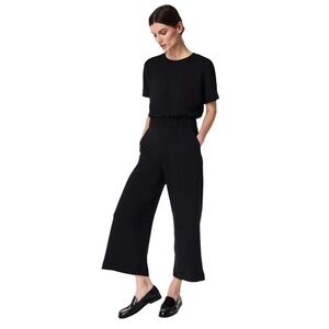 SPANX AIRESSENTIALS CROP WIDE LOG JUMPSUIT - SIZE XL - NWT